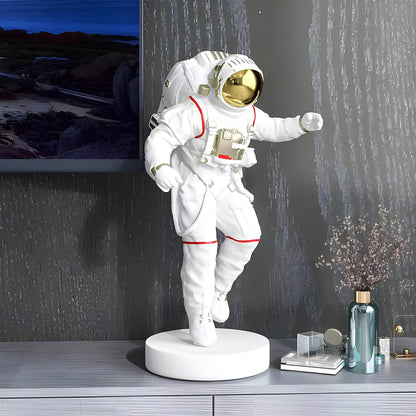 Small White Space Astronaut Explorer Sculpture - 63cm